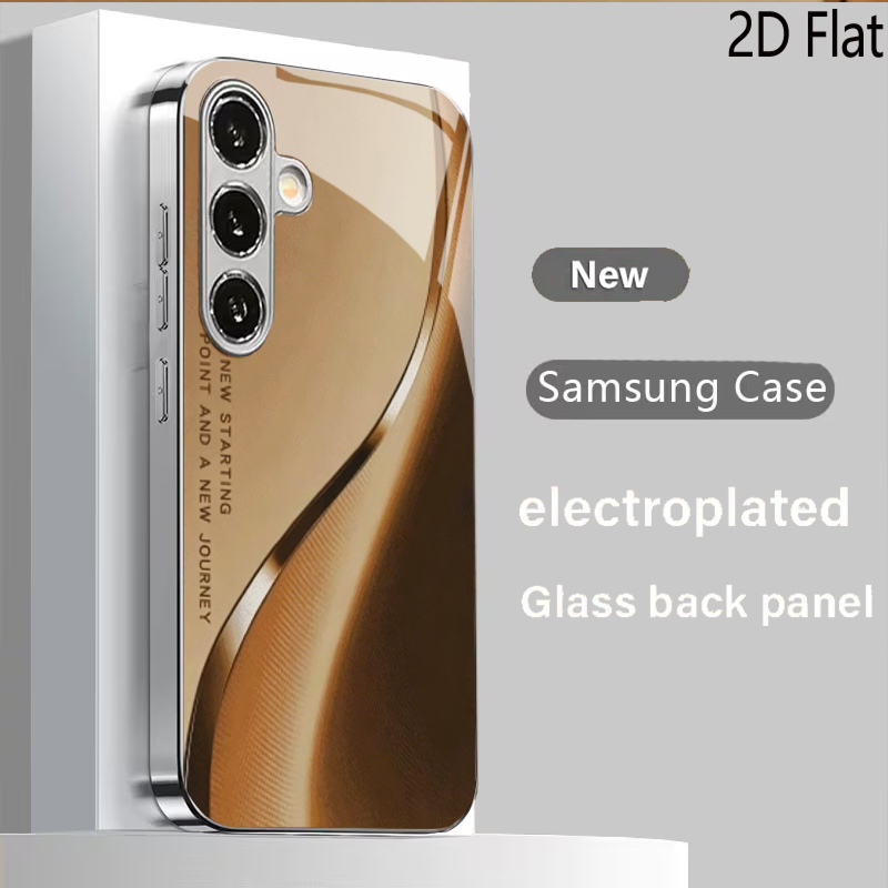 Samsung Galaxy A55 - Desain Mewah Berwarna Emas untuk Samsung