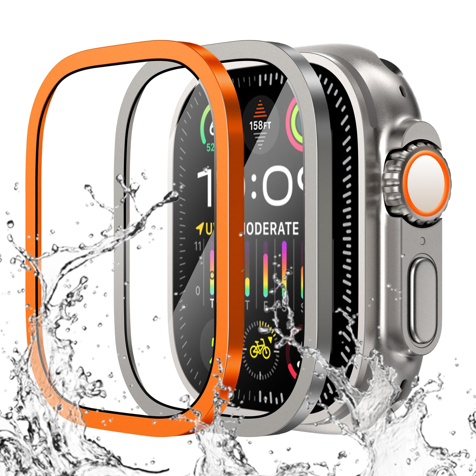 Smartwatch Case - Kaca antigores untuk jam tangan Apple,