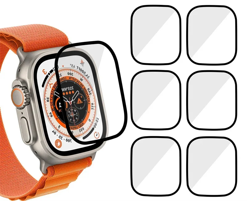 Smartwatch Case - Pelindung Layar Film Tempered 3D Cocok