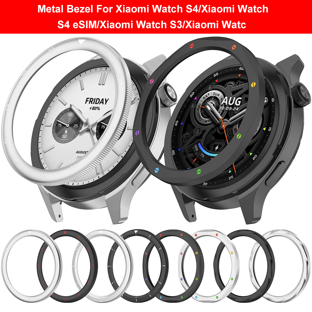 Xiaomi Smartwatch S4 Accessories - Cincin Bezel Logam Untuk Xiaomi Watch