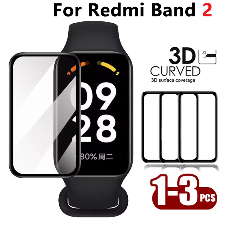 Xiaomi Smartwatch Accessories - 1-3buah Film komposit 3D untuk Redmi