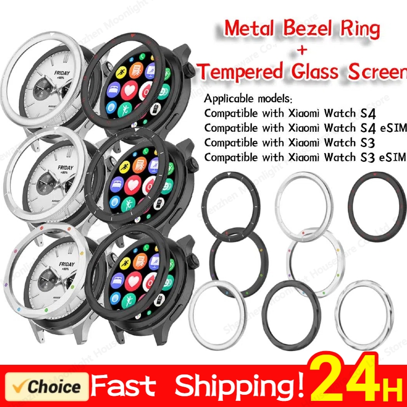 Bezel Logam untuk Jam Tangan X - Xiaomi Smartwatch S4 Accessories ulasan dan harga