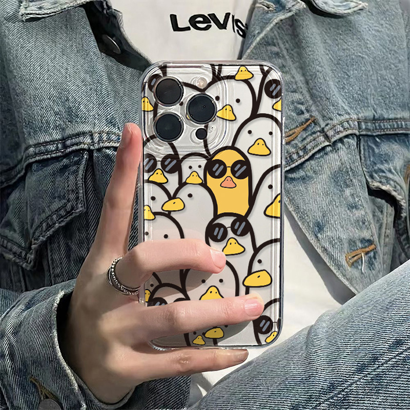 Casing Bebek Kartun Lucu untuk - Apple Iphone 15 Pro Max ulasan dan harga