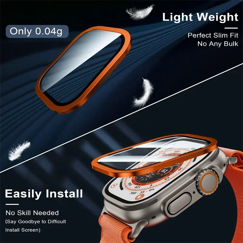 2 Buah Kaca Tempered untuk Jam - Smartwatch Case ulasan dan harga