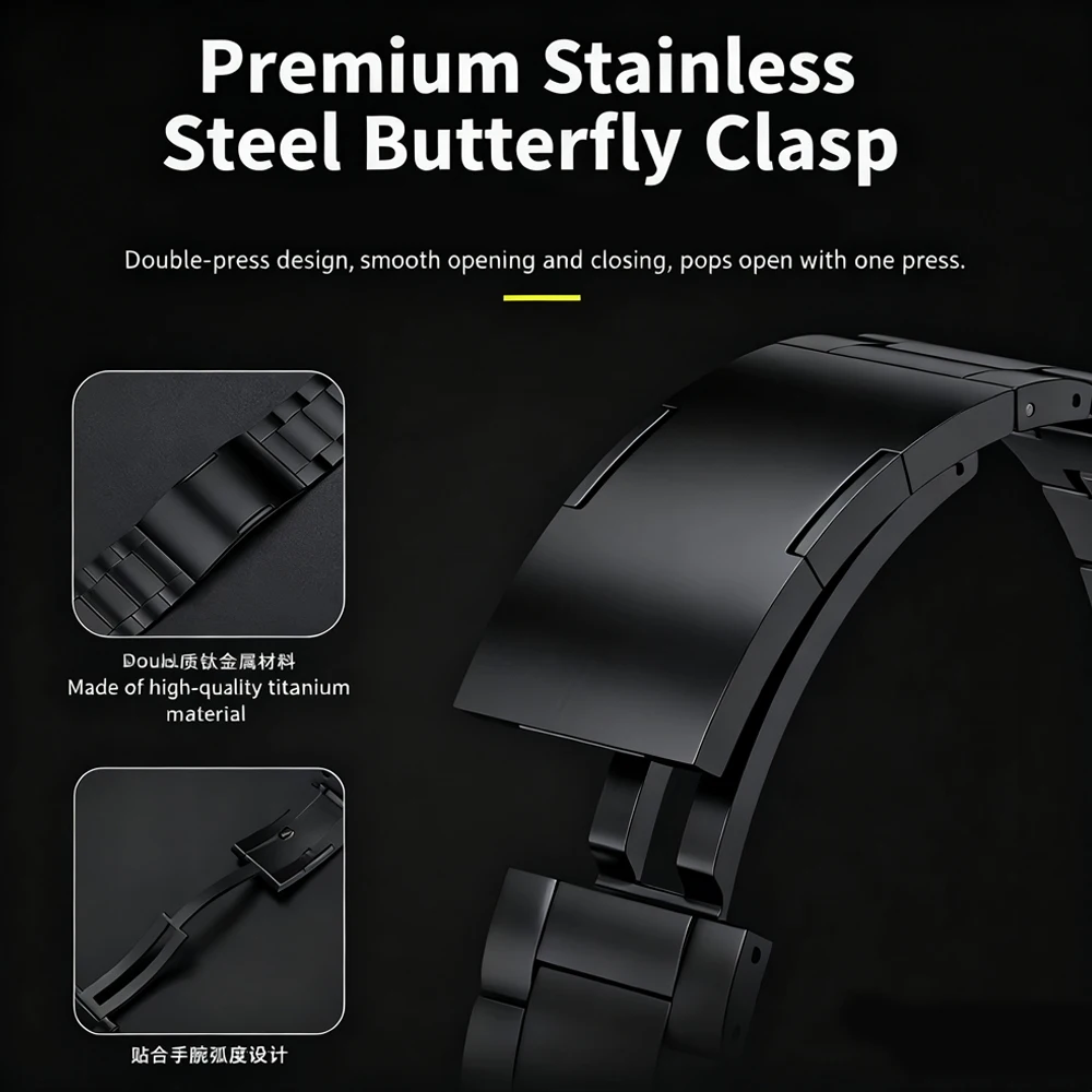 Tali Titanium Lepas Cepat 20/2 - Xiaomi Smartwatch S4 Accessories ulasan dan harga