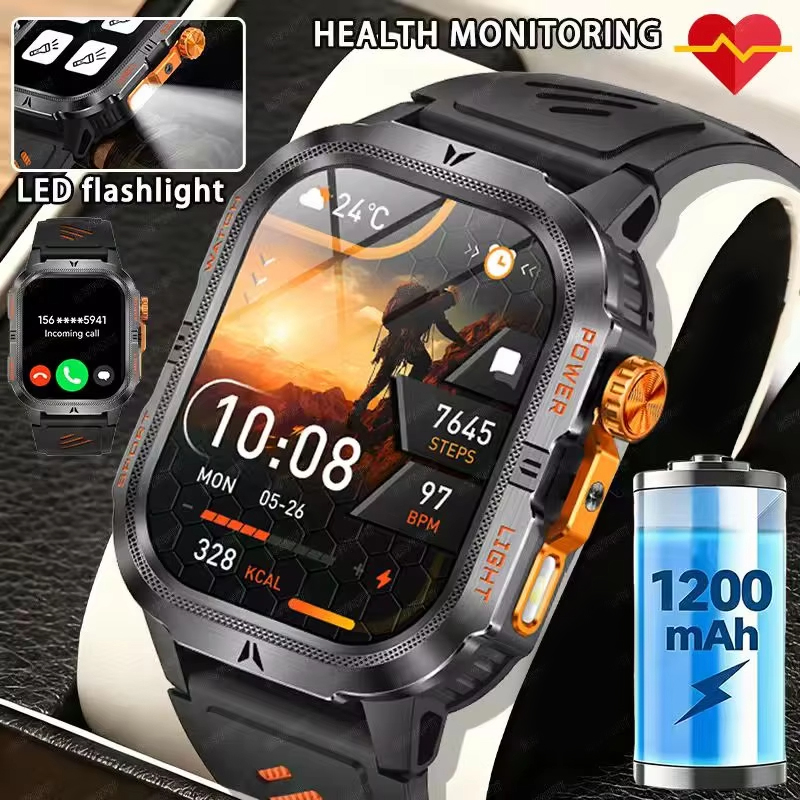 Jam Tangan Pintar Militer Kasa - Smartwatch M Active ulasan dan harga