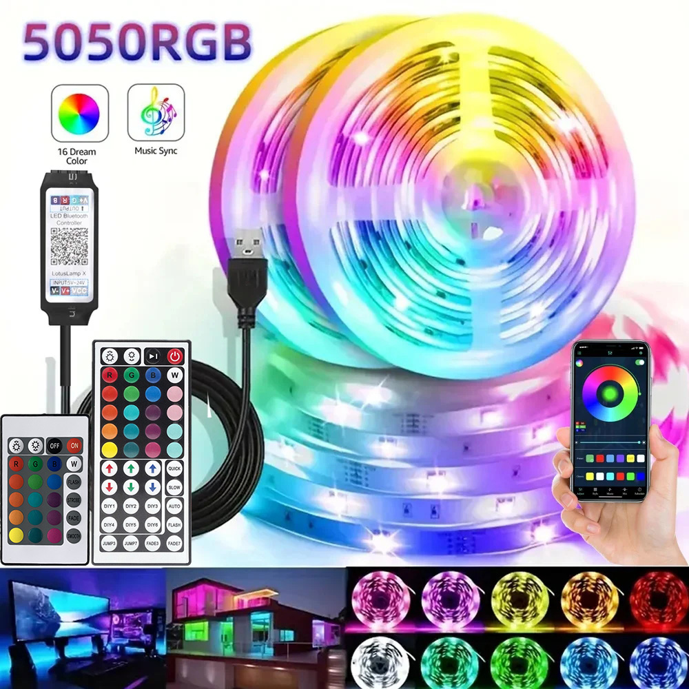 Lampu Strip LED RGB Pintar unt - Smart Accessories ulasan dan harga