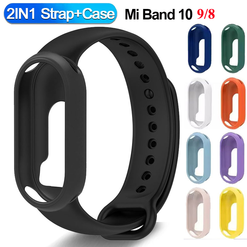 Tali Silikon + Casing Jam Tang - Xiaomi Smartwatch Accessories ulasan dan harga