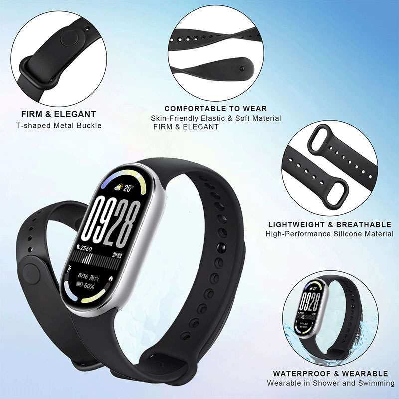 Tali Silikon + Casing Jam Tang - Xiaomi Smartwatch Accessories ulasan dan harga