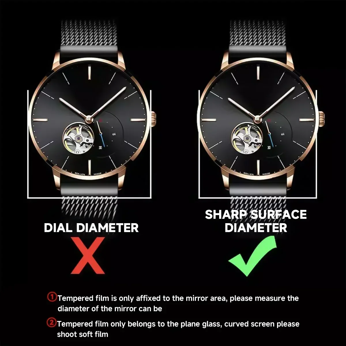 1-5pcs Smartwatch Tempered Gla - Motorola Smartwatch Accessories ulasan dan harga