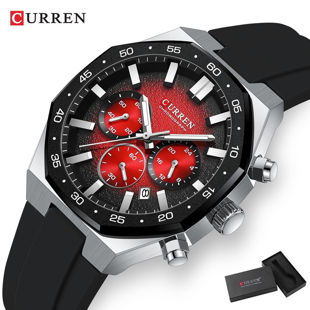 CURREN Jam Tangan Olahraga Pri - Accessories With Watch ulasan dan harga