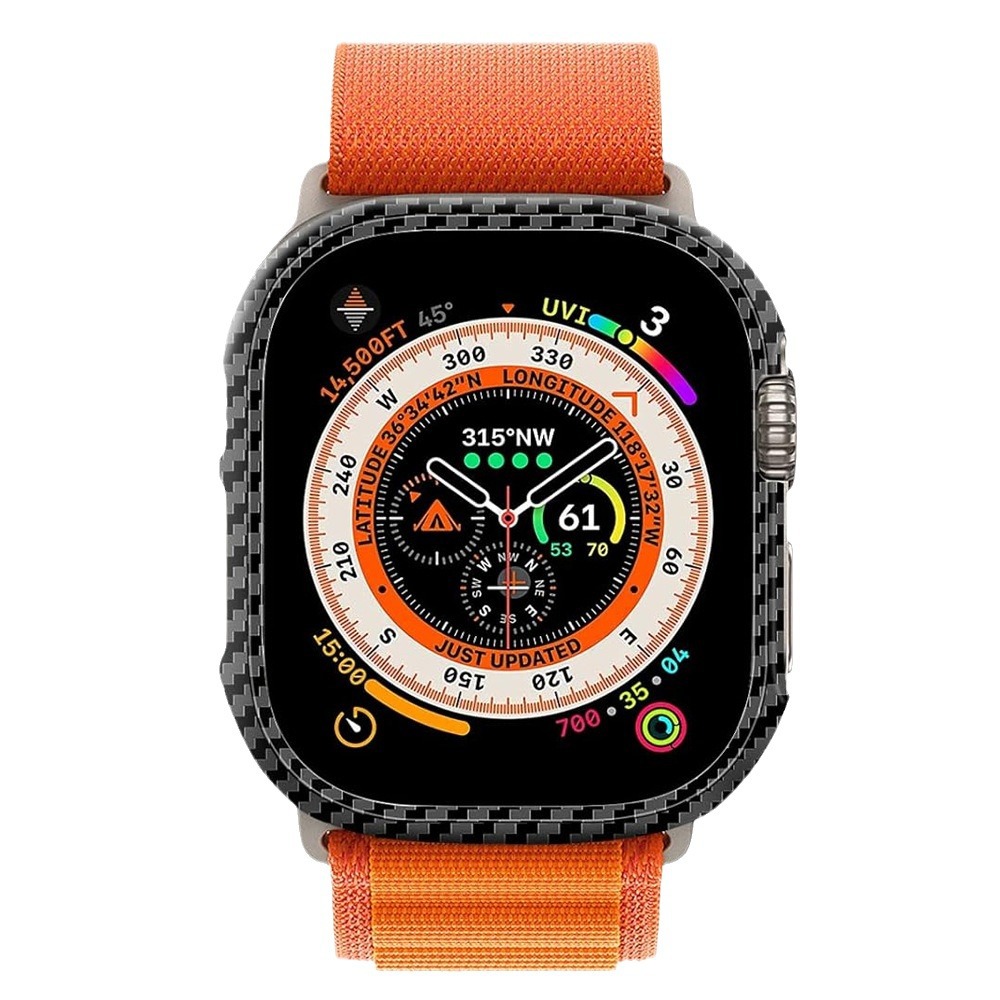 Casing Tipis Serat Karbon Kevl - Smartwatch Case ulasan dan harga