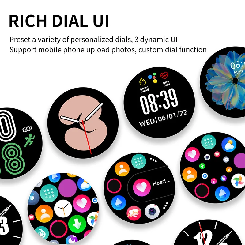 Jam tangan pintar AMOLED 1.50  - Smartwatch Face ulasan dan harga