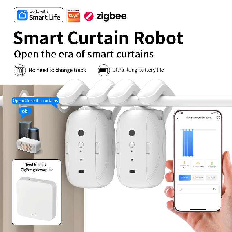 Robot Penggerak Tirai Pintar Z - Smart Accessories ulasan dan harga